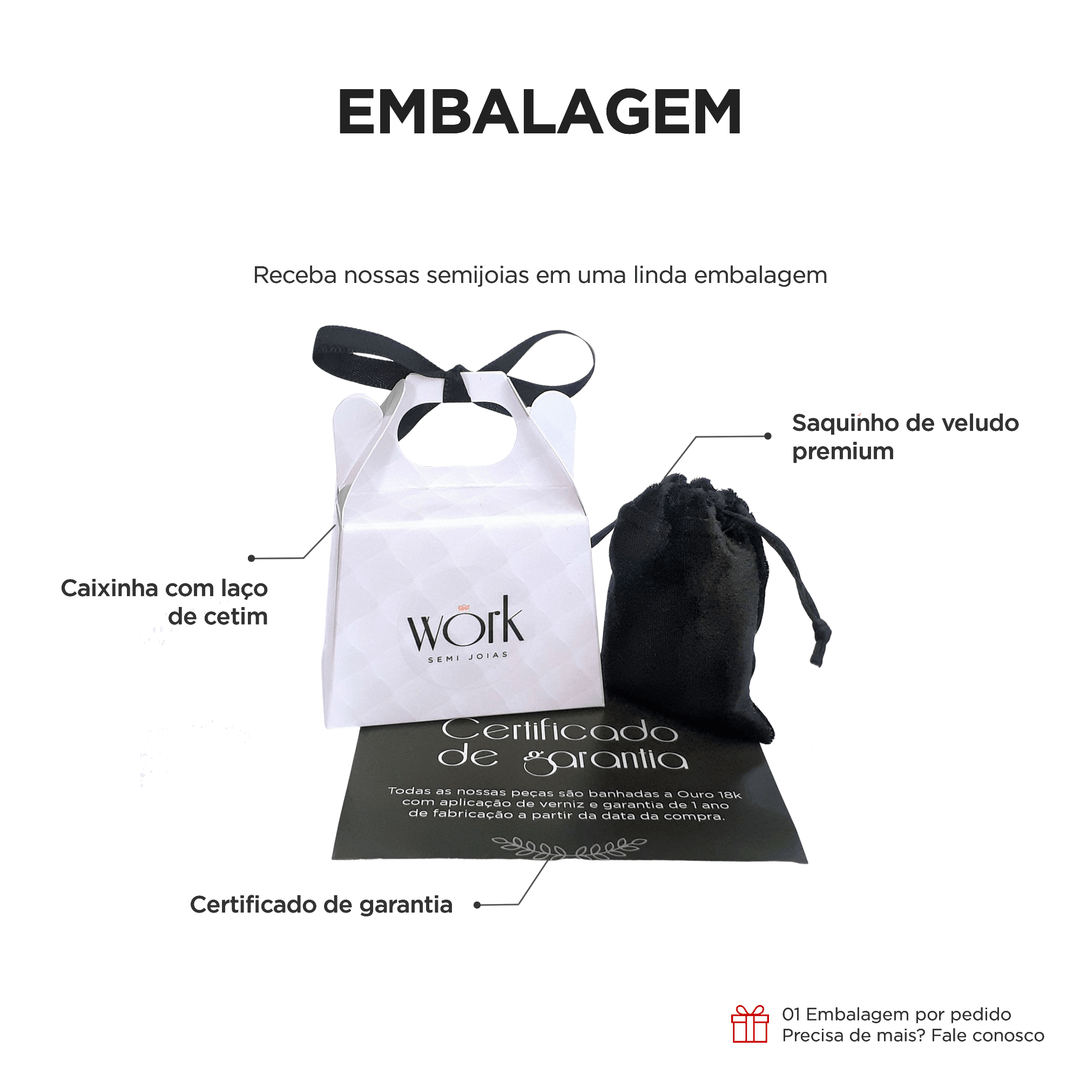 Pulseira Para Berloques Fecho Tambor Banhado a Ouro 18k