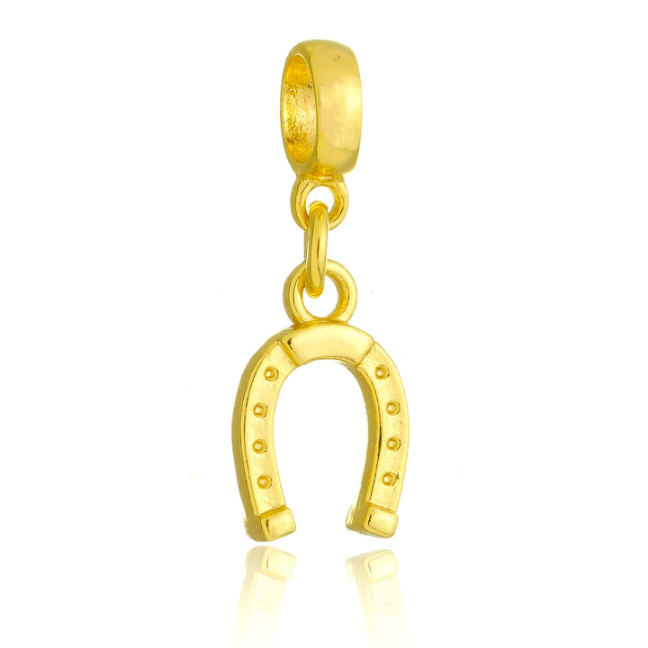 Berloque Ferradura dourado semijoia Work Semijoias