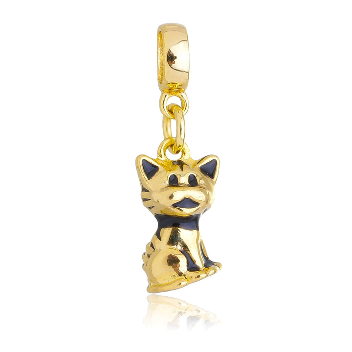 Berloque Gato Cat Ouro 18k | Work Semijoias
