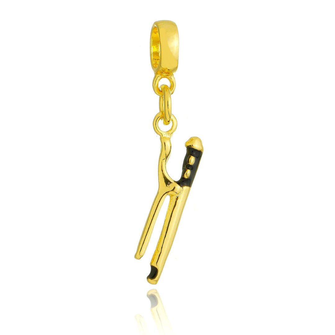 Berloque Chapinha dourado semijoia Work Semijoias