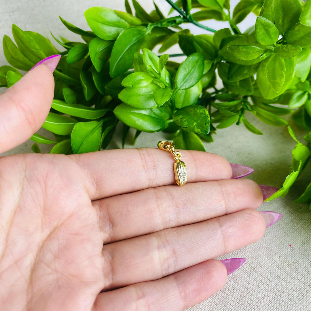 Berloque Mouse dourado — detalhe da peça Work Semijoias