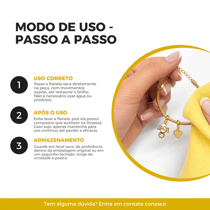 Kit Limpa Pratas Monzi — como usar para limpar prata e banhados