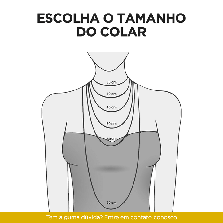 Colar Pingente Letra Y Banhado a Ouro 18k