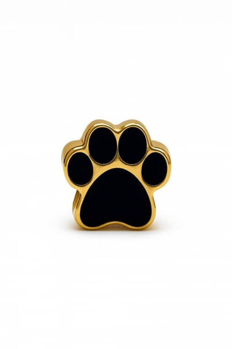 Berloque Pata de Cachorro Separador dourado semijoia Work Semijoias