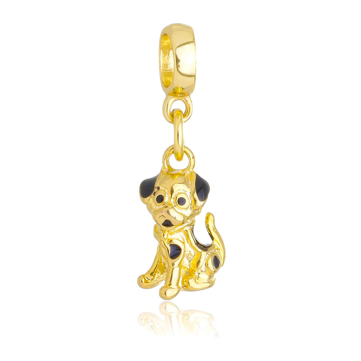 Berloque Cachorro Ouro 18k | Work Semijoias
