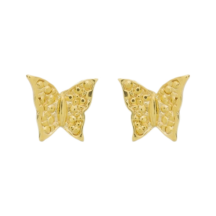 Brinco Borboleta dourado semijoia Work Semijoias